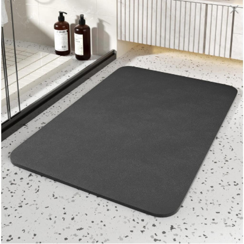 Modern Simple Toilet Absorbent Quick Dry Dirty Mat Bathroom Door Non-slip Wear-resistant Diatom Mud Mat