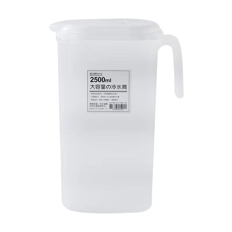 

Холодный чайник с двойными кранами, смеситель для холодильника большой емкости для хранения фруктового сока, дозатор для напитков белый