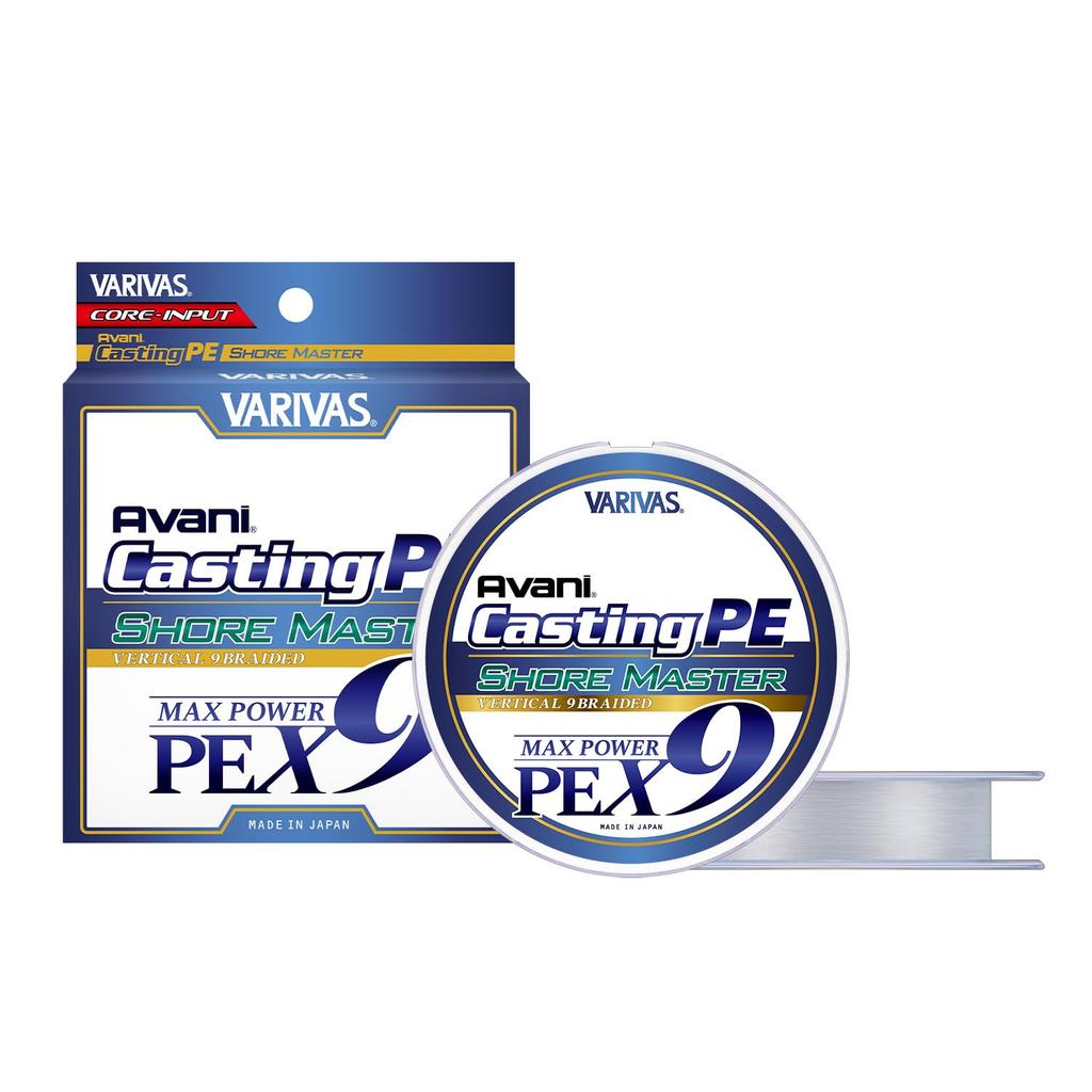 Varivas Avani Casting PE Max Power X9 Shoremaster 200m 1.2