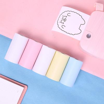 VERKAUF 57*30mm Bedruckbare Aufkleber Papierrolle Selbstklebendes Thermopapier für PeriPage A6 Thermodrucker P1/P2 Mini Fotodrucker