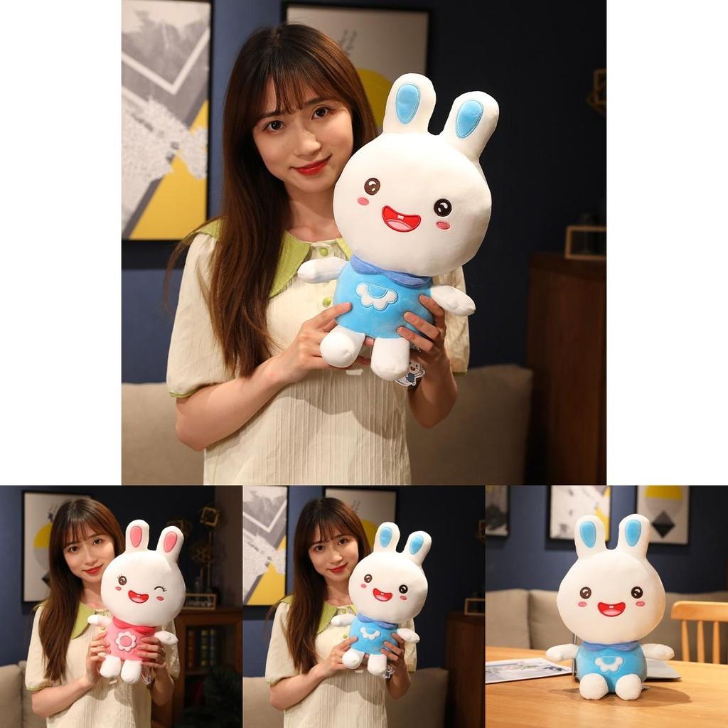 Rabbit Plush Lovely Stuffed Toy Ultra Soft Cuddle Companion For Kids In Cute Colors