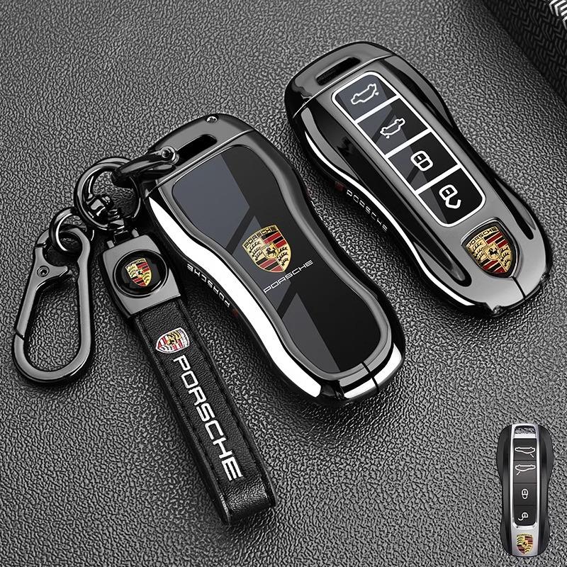 Zinc Alloy Car Remote Key Cover Case Shell Protector For Porsche Panamera Carman Macann Bobst Cayenne 911 981 991 970 996