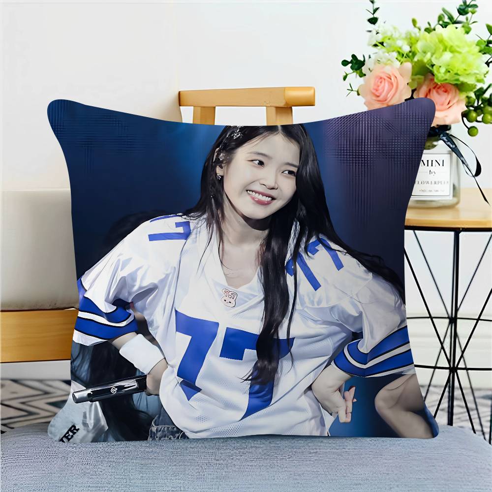Singer L-Lee-Ji-Eun Cushion Cover Decorative Pillow Sofa Home Decor Case Pillow Cases