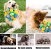 QQ Bouncy Rainbow Sniffing Ball: Interactive Foraging and Training Toy for Cats and Dogs
