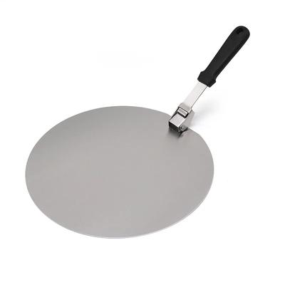 Pizza Shovel Spatula Plastic Round Stainless Steel Pastry Paddle Handle Foldable Non-Stick Cake Tools Kitchen Baking Accessories