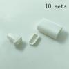 2/10 Sets Pd 3Wire Charging Head 3Pin Male Type C Laptop Connector 3Solder Joint Cc Pin Ctoc5 With Capacitor Notebook Adapter