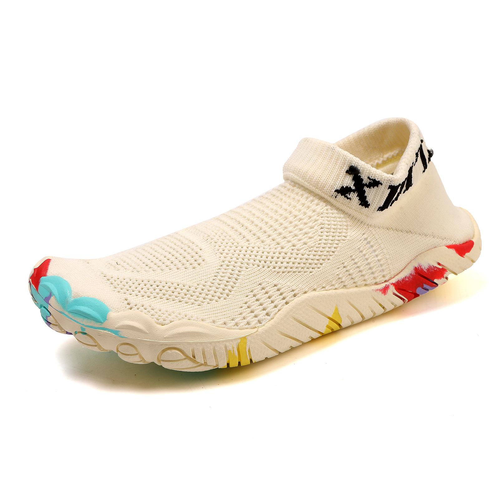 

Комнатная фитнес-обувь пятипалая обувь для плавания обувь для дайвинга уличная пляжная обувь парная обувь для босиком быстросохнущая обувь для ходьбы по воде 42 бежевый