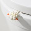 Mini Portable Cartoon Toilet Seat Lifter Toilet Lifting Device Avoid Touching Toilet Lid Handle  Accessories  Toilet Ring Handle
