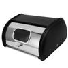 Bread Bin Bread Box Bread Holder Storage Container With Small Window for Kitchen Countertop