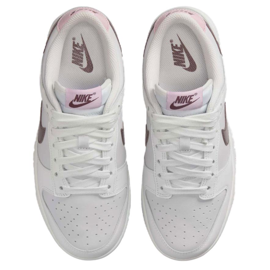 Nike Dunk Low Comfortable Versatile Low-Top Skate Shoes Women Sneakers White Red Pink IM6025-121