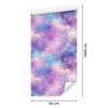 Watercolor Galaxy Wallpaper Lavender, Violet, Blue and Azure 50x1000