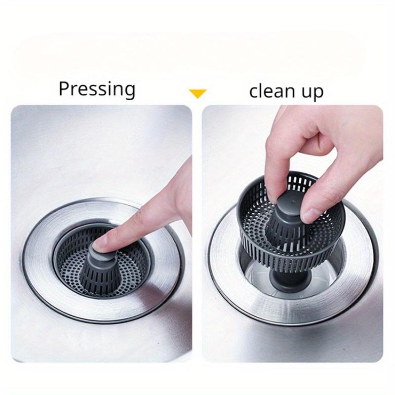 1/3pcs Kitchen water storage press and bounce filter sink accessories for odor prevention - thickened kitchen sink accessories -