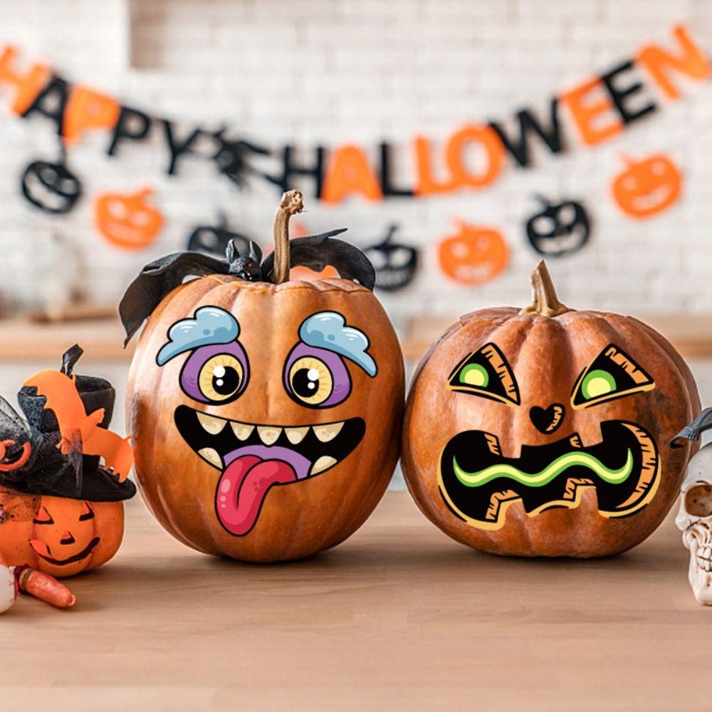 Waterproof Expressions Stickers PVC Self-adhesive Stickers  Mischievous Party Gifts