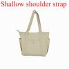 Minimalist Commuter All-match Large Canvas Tote Elegant Literary Shoulder Pouch Stylish Cloth Bag for College Students Classroom