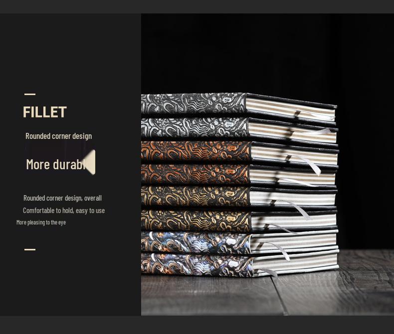 Flying Dragon Embossed Commemorative Writing Notebook Collection