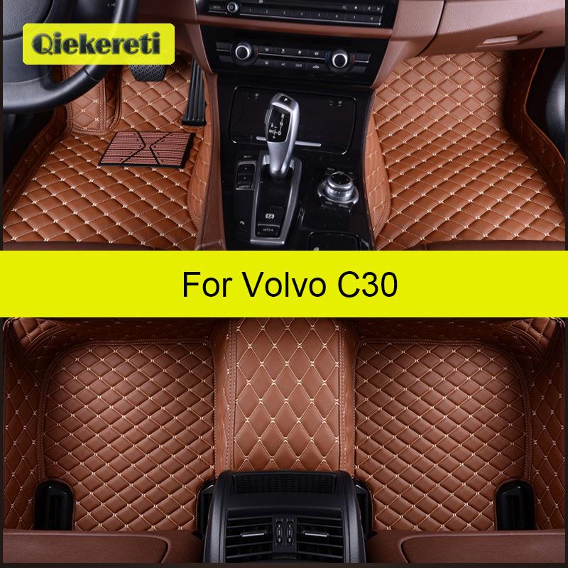 

Автомобильные коврики QIEKERETI для Volvo C30, аксессуары для ног, авто
