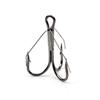 6pcs/box High Carbon Steel Wacky Hook Treble Design Carp Fishing Hook Bass Fly Hook  Carp Fishing