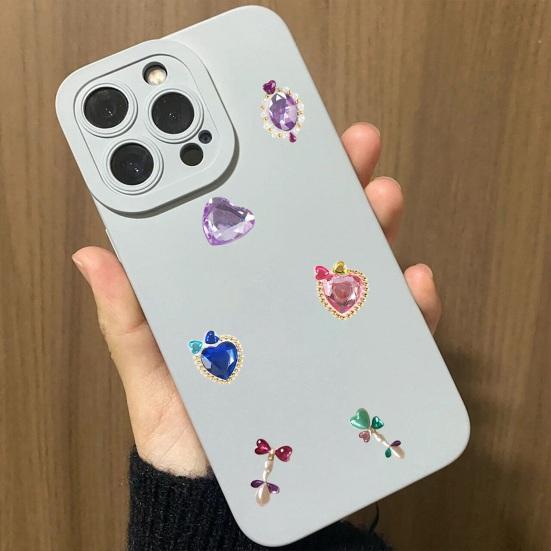 Acrylic Gem Face Stickers for Kids Colorful Rhinestone Self-Adhesive Gems for Girls Stage Performance
