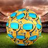 Cosmic Bot Crew Print Size 5 Soccer Ball, Standard Match Football for Sports Game and Team Practice, Ideal Gift for Soccer Fans