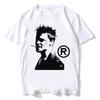 Tv Fight Club Movie Graphic Unisex Print TShirt Casual Vintage Prue Cotton Short Sleeve TShirts Unseix Loose T Shirts