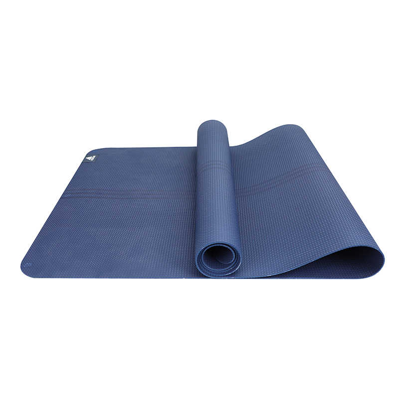 

Adidas Yoga Mats Thermoplastic Elastomer Indoor Fitness Unisex Blue GK8646 176.5*61.5CM
