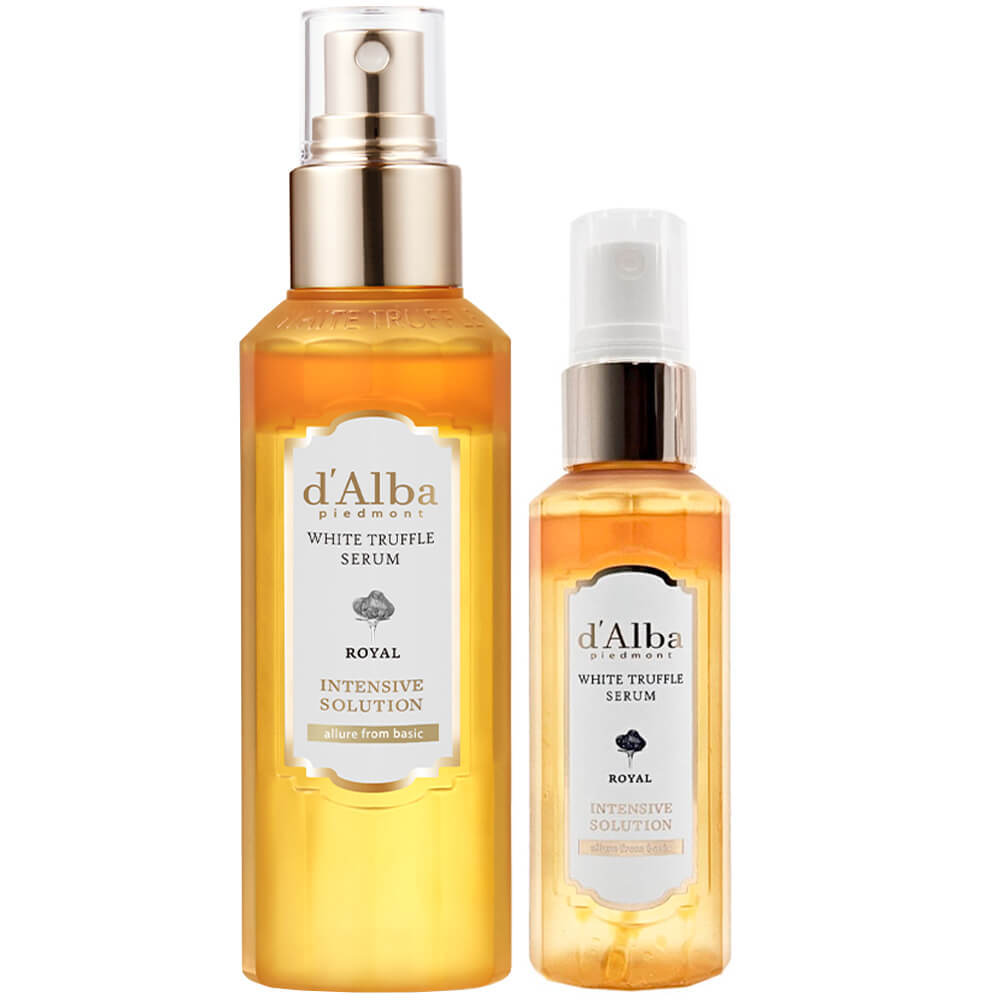 d`Alba White Truffle Royal Intensive Serum 60ml/ 100ml/ Rejuvenating, Anti-Aging, Moisturizing, Korean Cosmetics, Kbeauty