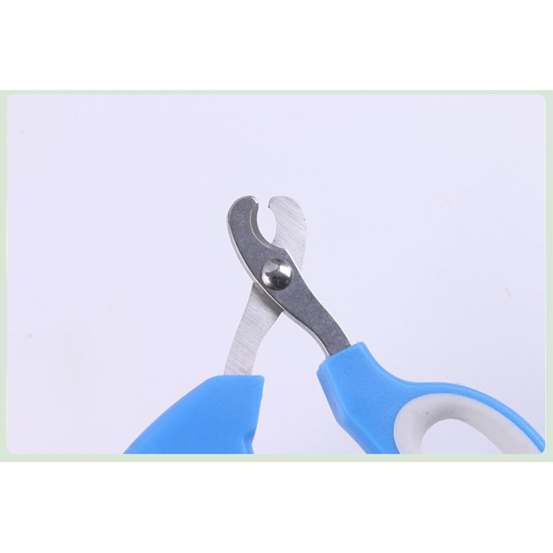 10x6.5cm Kleine Haustiere Nagelknipser Bequemer Rutschfester Griff Praktische Halbmond-Inzision Krallen
