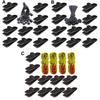 10 Stück Outdoor Plane Clip Schwerlast Lock Grip Camping Zelt Befestigungsclip Halter Poolüberdachung Markise Abdeckung Schattiernetz Bungee-Kordel Befestigungsklammer