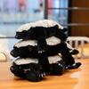 Cartoon Flat-Headed Brother Doll Simulation Honey Badger Doll Plush Toy Sofa Throw Pillow Car Decorative Ornament Rag Doll
