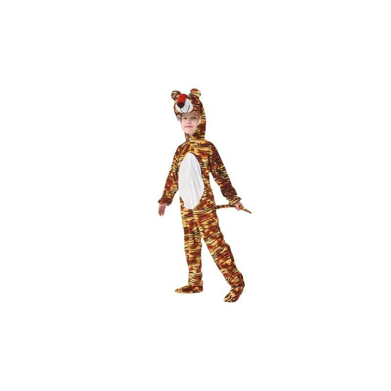 Halloween's new children's performance costumes, tiger animal onesies, role-playing stage drama costumes