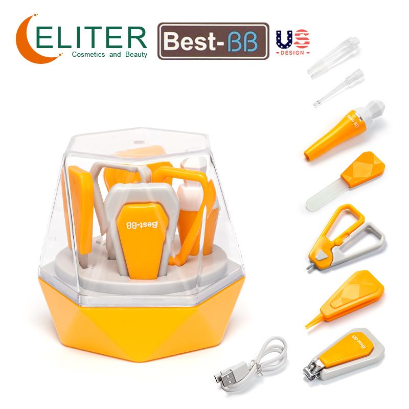 Eliter Hot Selling in Stock 6 in 1 Baby Care Set Children Manicure Set Baby Hygiene Kit Baby Grooming Kit