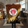 1Pc St. Pauli FC Print Flannel Blanket, High quality Comfortable for All Seasons, Home Decor, Warmth and Comfort, Perfect for Christmas GiftS