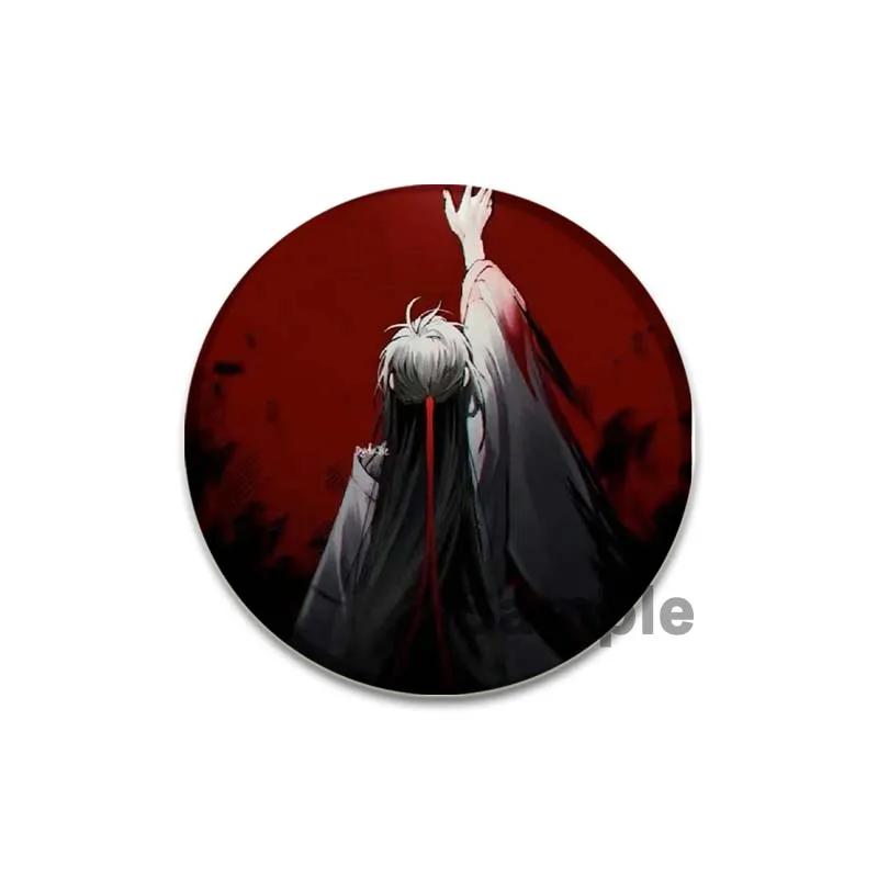 32/44/58mm Anime Mo Dao Zu Shi Brosche Wei Wuxian Anstecknadel Handgemacht Zinn Anstecknadel Anstecknadel für Rucksack Kleidung Schmuckzubehör Geschenke