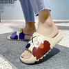 New Trendy Personalized Casual Slippers Women's Tide Outdoor Sports Cool Men's Outside