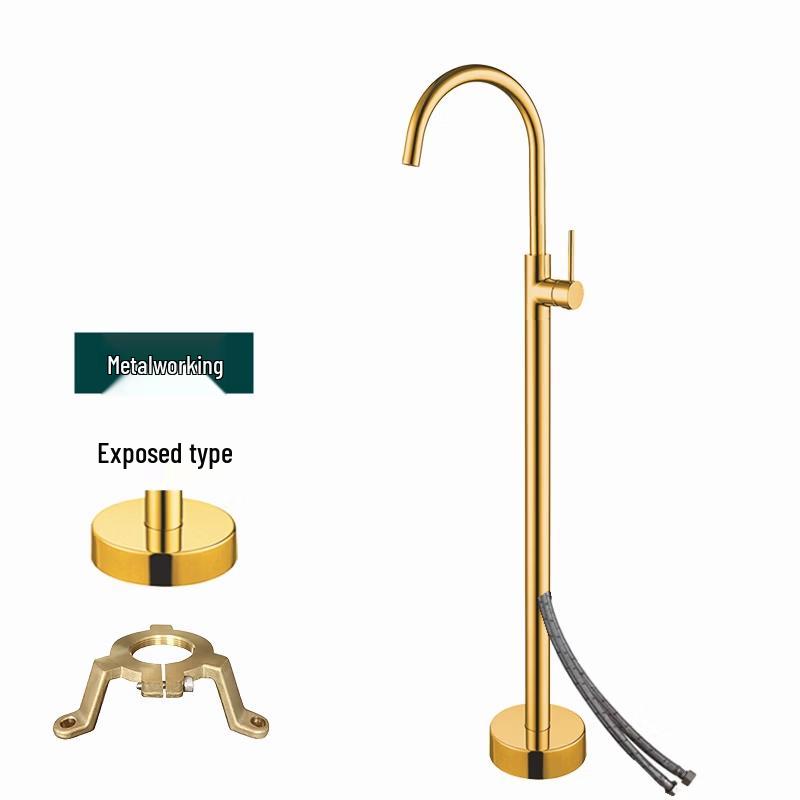 TLXT Rotatable Wall-Mounted Concealed Brass Faucet