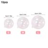 10pcs Colorful Ball Cake Topper Transparent Balloon Cupcake DIY Decoration For Birthday Party Wedding Anniversary Baby Shower