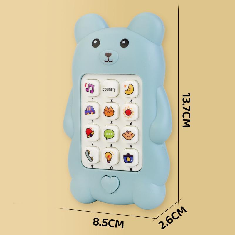 Infant Musical Phone Toy for Early Learning and Parent-Child Interaction (0-2 Years)