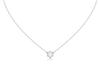 [lady Like] Silver 925 Happy Flower Diamond Necklace ERP