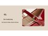 2025 Winter Crystal Flower Bow High Heels for Girls - Pointed Toe Leather Shoes for Small and Medium Children