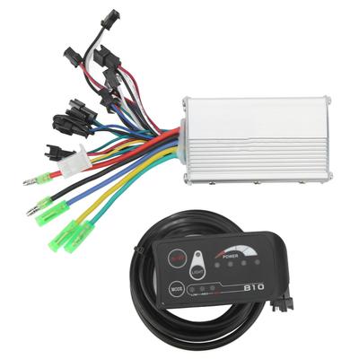 48V 250W 350W Electric Bike Brushless Controller Kit Motor Controller 810 LED Display Panel Set