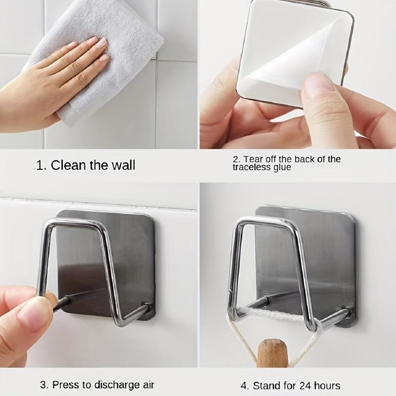 4pcs, Kitchen Storage Rack, No Punching Wall Mounted Pot Cover Rack, Cabinet Cutting Board Rack, Multifunctional Storage Rack