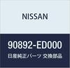 Genuine Nissan Rear Emblem for Tiida, Part Number 90892-ED000