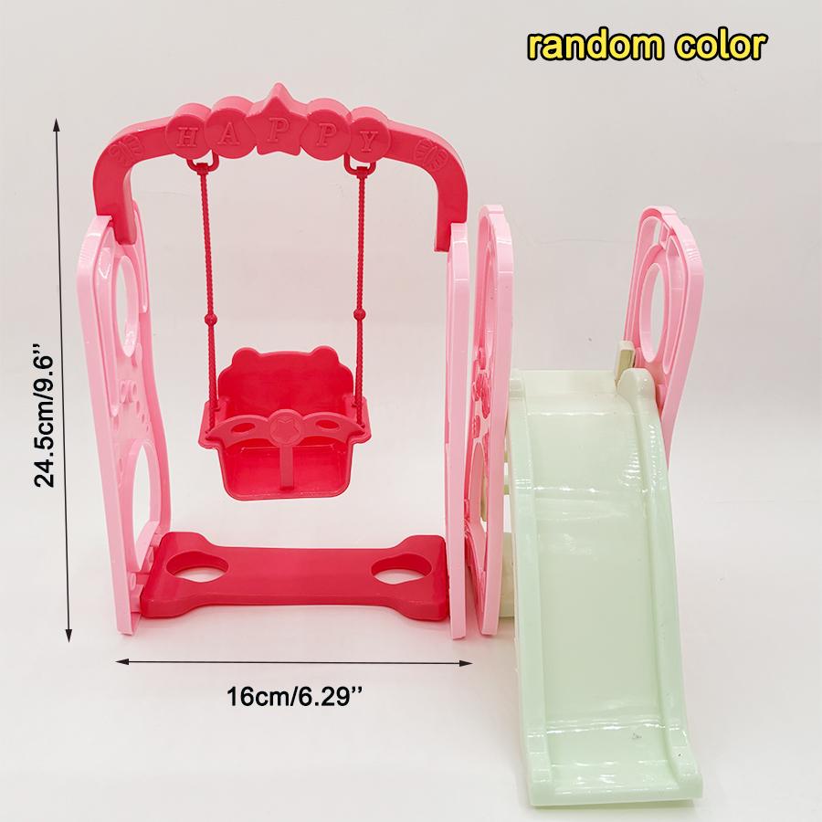 

Park Swing Princess Doll Playhouse Toys Slide Theme Ideal Gift Children Accessories Need for 5.5 and assemble Entertaining Safe Kid Friendly Fun