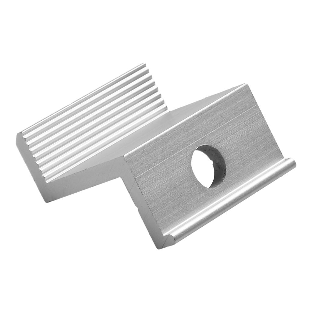 10pcs End Clamp Aluminum End Clamp Convenient Transportation