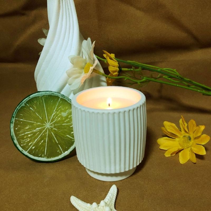 Cylinder Candle Holder Resin Moulds Candlestick Silicone Mold Casting Mould DIY Concrete Epoxy Resin Mold for Home Decor