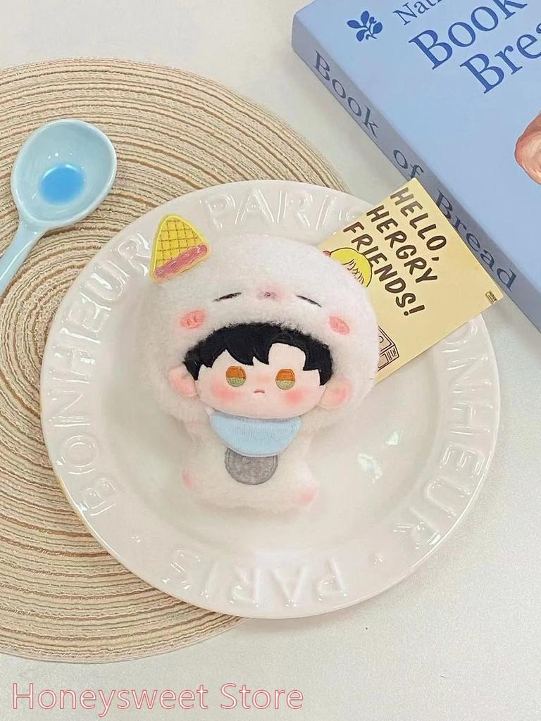 10Cm Anime Love And Deepspace Sylus Plush Doll Stuffed Toys Fluffy Maumet Puppet Toys Cosplay Pendant Keychain Halloween Gift