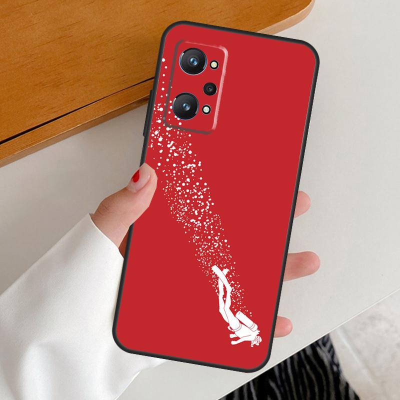 

Scuba Diver Diving For Realme 15 10 11 12 13 14 Pro Plus GT6 GT7 Pro C67 C63 C61 C55 C51 C53 C35 C65 C75 Case Realme 11 Pro