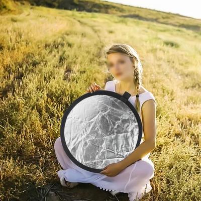 Reflector Handheld Multi-folding Portable Light Plate Suitable 2In1 Gold Silver