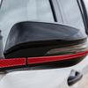 Red Carbon Fiber Car Side Rearview Mirror Cover Sticker For Toyota Hilux 15-21