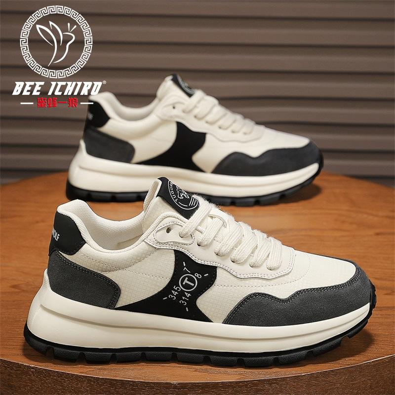 New men's shoes classical casual matte leather shoes fashion versatile dad spring and summer sports shoes